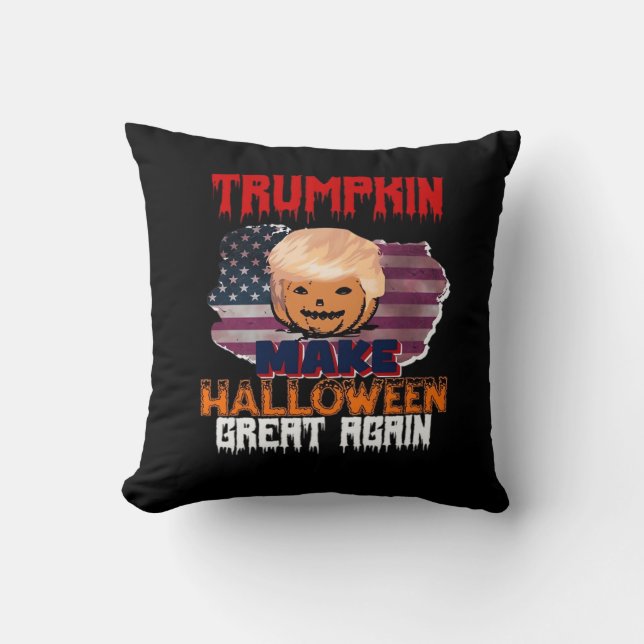 Almofada Trumpkin Halloween Classic (Frente)