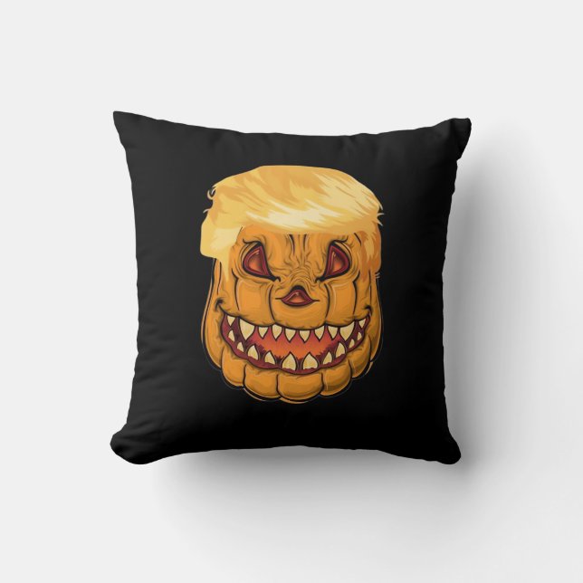Almofada Trumpkin Torna Clássico O Horror Do Halloween (Frente)