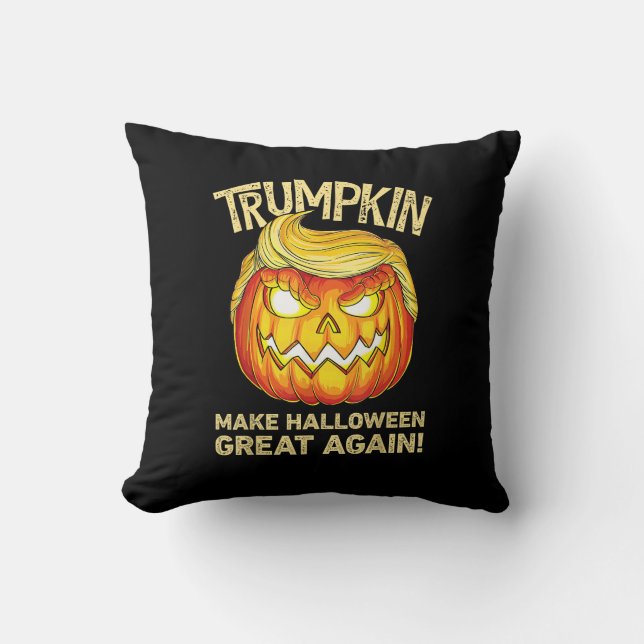 Almofada Trumpkin Torna O Excelente De Halloween Novamente  (Frente)