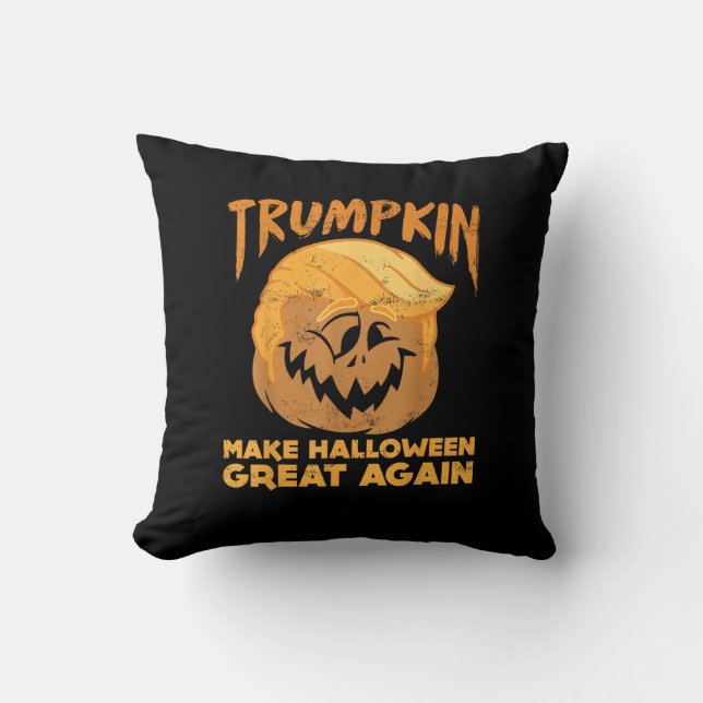 Almofada Trumpkin Torna O Excelente De Halloween Novamente  (Frente)
