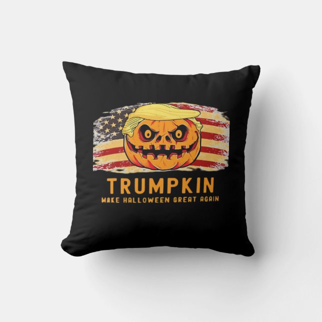 Almofada Trumpkin Torna O Excelente De Halloween Novamente  (Frente)