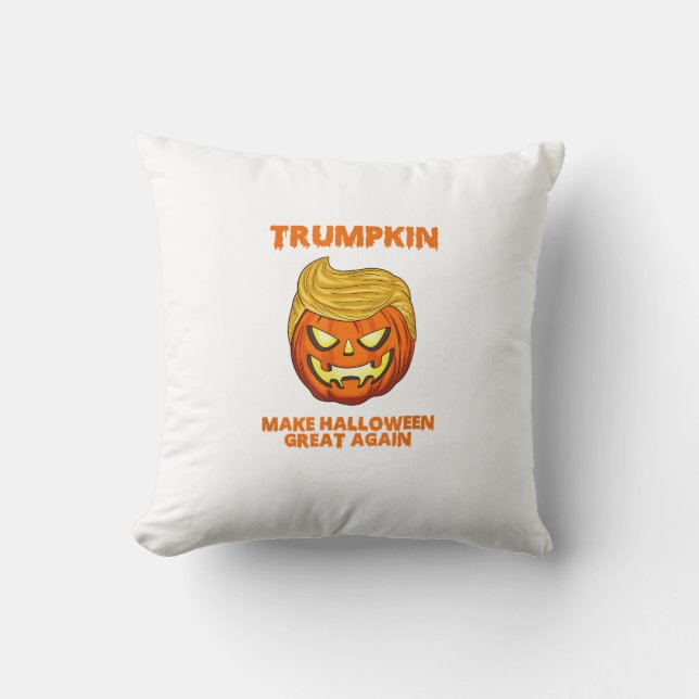 Almofada Trumpkin Usa Torna O Excelente De Halloween Novame (Frente)