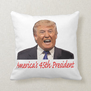 Almofada Trunfo, o presidente de América 45th