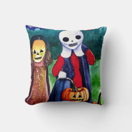 Almofada Truque ou Tratadores de Halloween
