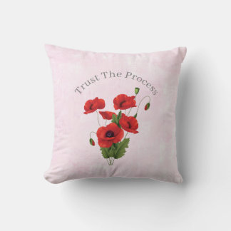 Almofada Trust The Process Throw Pillow 