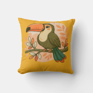 Almofada Tucano Pastel Caprichoso