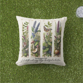 Almofada Tudo belo no Seu tempo botânico