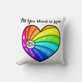 Almofada Tudo o que Você Precisa é Amor