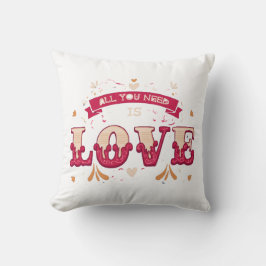 Almofada Tudo O Que Você Precisa É De Design Refletor De Am