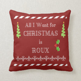Almofada Tudo que eu quero para o Natal é travesseiro de