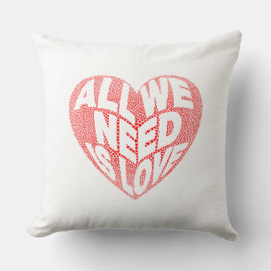 Almofada Tudo que precisamos é Travesseiro decorativo de am