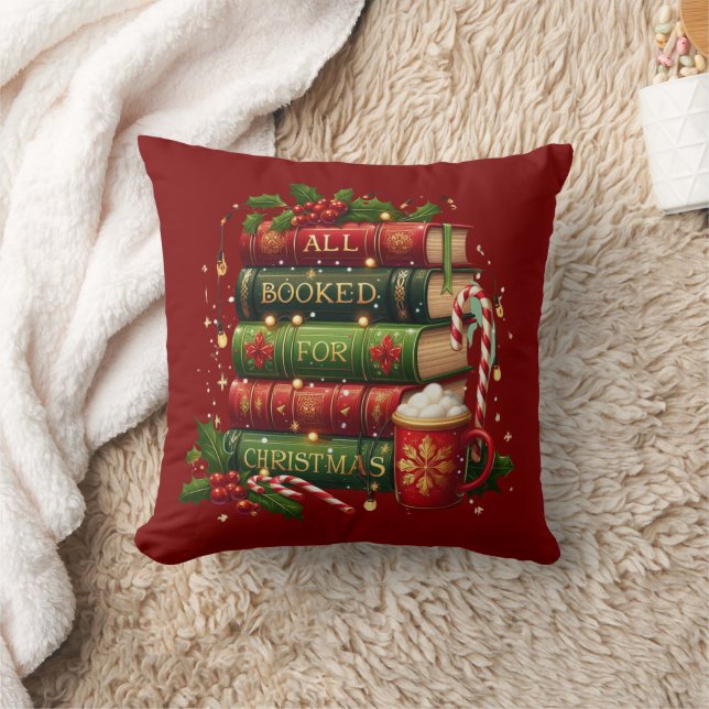 Almofada Tudo reservado para o Natal (Cobertor)