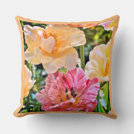 ALMOFADA TULIP E DAFFODIL FLORAL