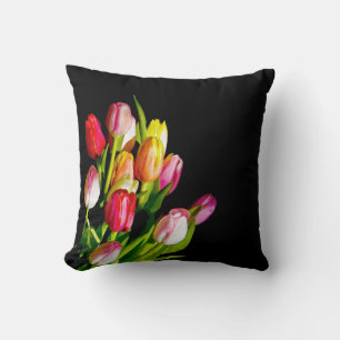 Almofada Tulip Painting - Arte Flor Original