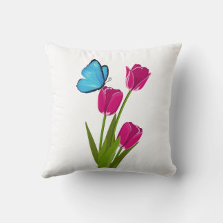 Almofada Tulipa & Borboleta