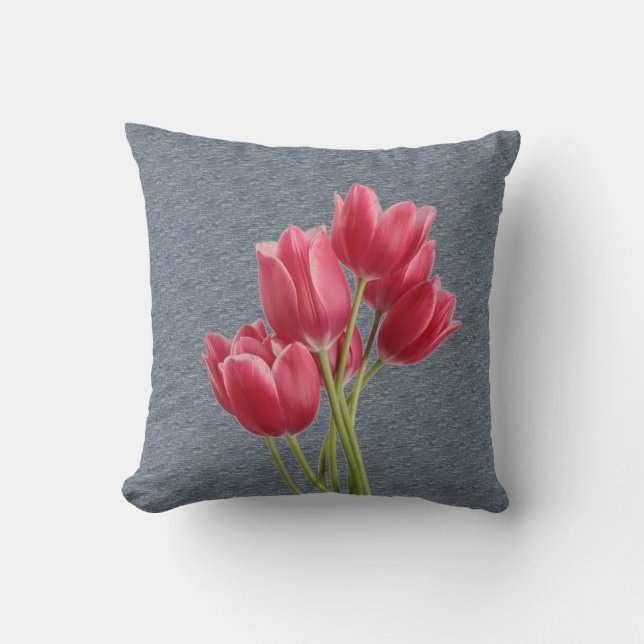 Almofada Tulipas de Inclinação (Frente)