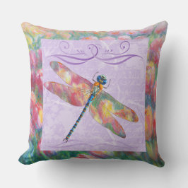 Almofada Tulipas de Pastel e Travesseiro de Dragão