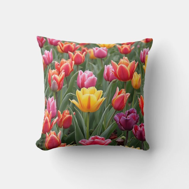 Almofada Tulipas Holandesas (Frente)