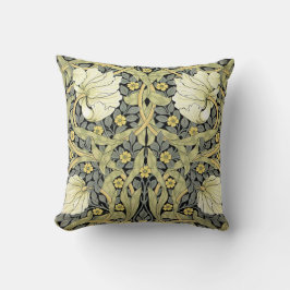 Almofada Tulipas Pimpernel Arte Botânica William Morris