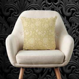 Almofada Túlipas Selvagens por William Morris, Arte de Flor