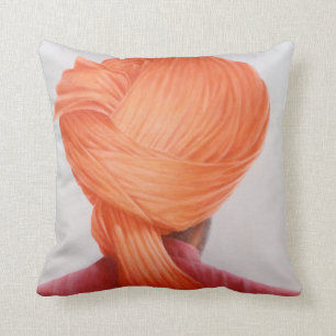Almofada Turbante do açafrão