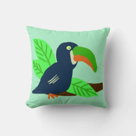 Almofada Turiano tropical em ramificação