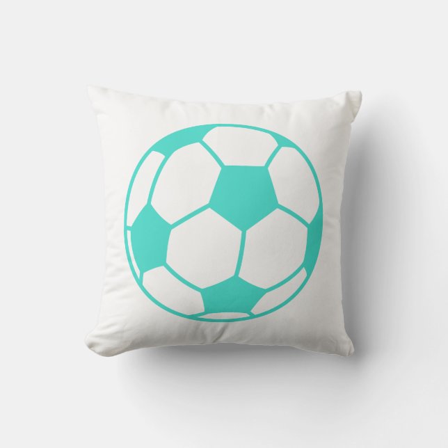 Almofada Turquesa; Bola Verde Azul (Frente)
