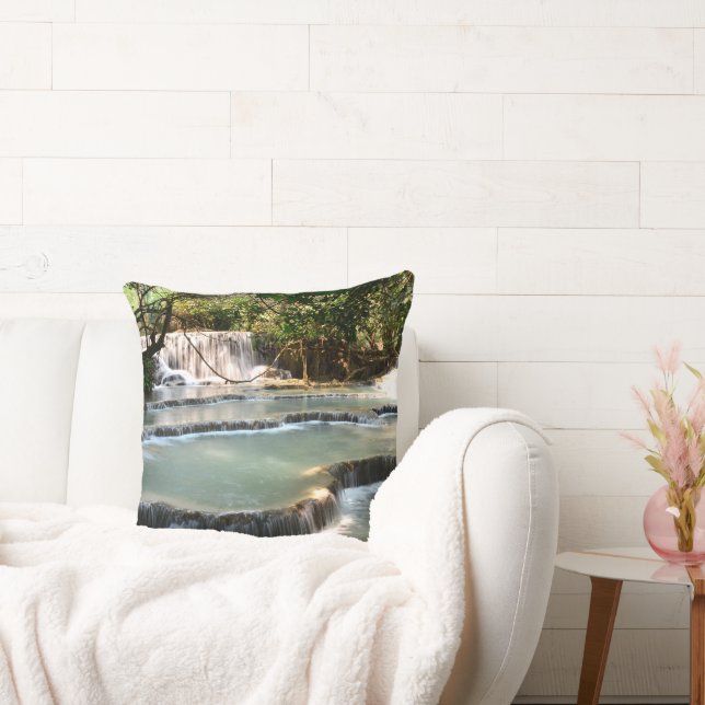 Almofada Turquoise shard at Tat Kuang Si (Sofá)