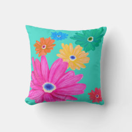 Almofada Turquoise Summer Floral