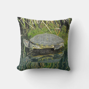Almofada Turtle Lover Foto: Reflexo De Água Lago Animal