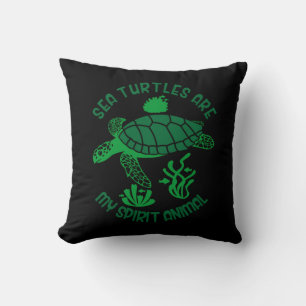 Almofada Turtle Lover Tartarugas Do Mar São O Meu Animal