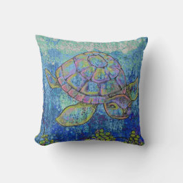 Almofada Turtle Throw Pillow
