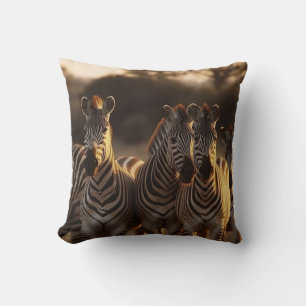 Almofada Twilight Stripes: Família Zebra