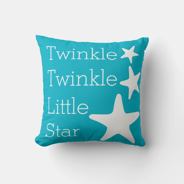Almofada Twinkle Twinkle Pequena Estrela (Frente)