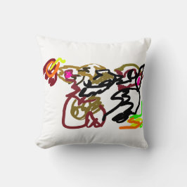 Almofada Two wolves Autumn