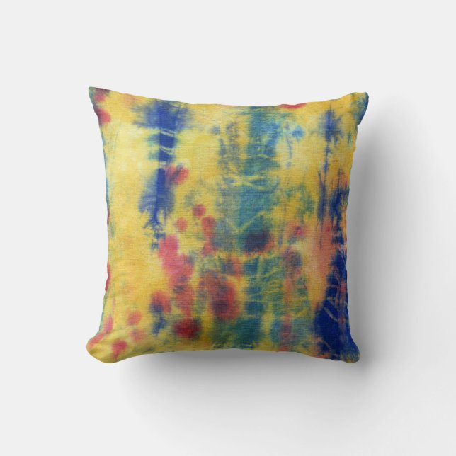 Almofada Tye Dye Composition #5 por Michael Moffa (Frente)