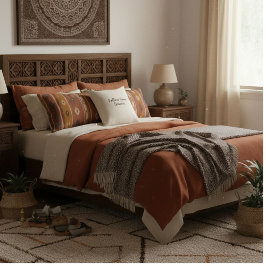 Almofada  Typography motivated elegant  quote