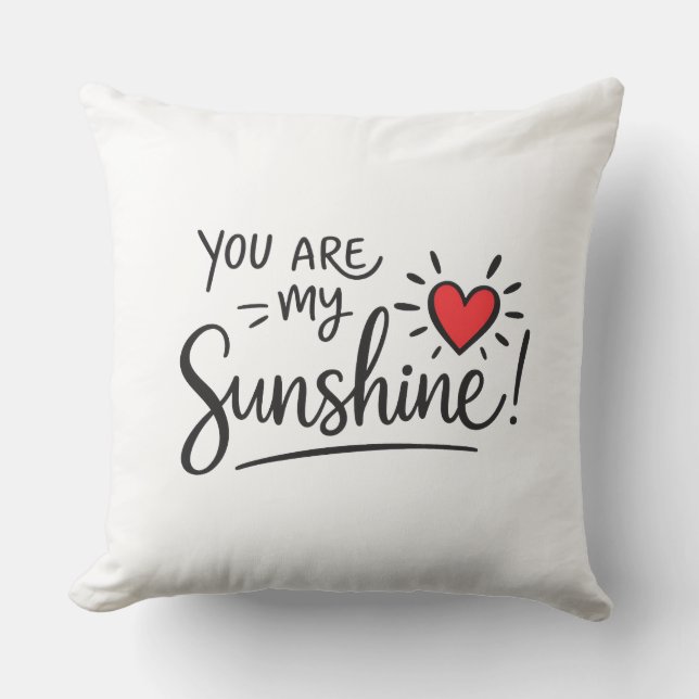 Almofada Typography motivational quote elegant  (Frente)