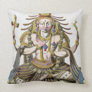 Almofada Um aspecto de Shiva, 'da viagem Indes auxiliar e
