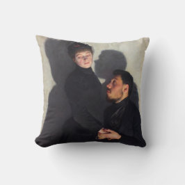 Almofada Um Casal com Sombras Transpostas (por Emile Friant