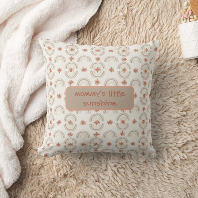 Almofada Um design de bebê inspirado em boho suave (Cobertor)