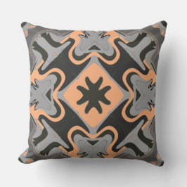 Almofada Um design de padrão de tecido clássico de multicor