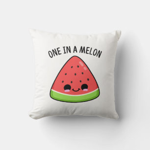 Almofada Um Em Um Arpão De Melão Engraçado