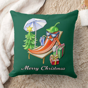 Almofada Um Feliz Natal em Sunshade e Tree
