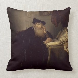 Almofada Um filósofo, 1635 (óleo no painel)