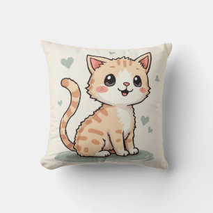 Almofada um gato bonito