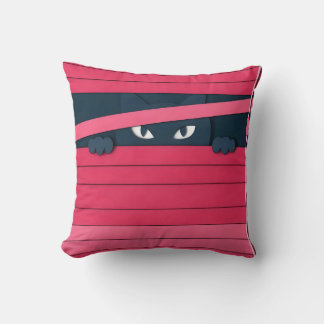 Almofada Um gato estilizado minimalista
