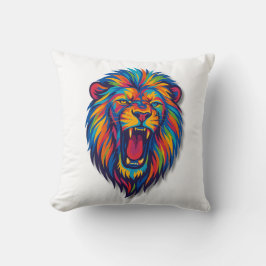 ALMOFADA UM LEÃO PINTADO