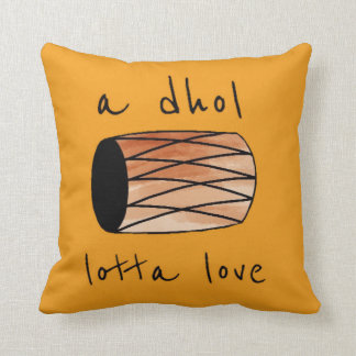 Almofada "um lote do dhol travesseiro do amor"