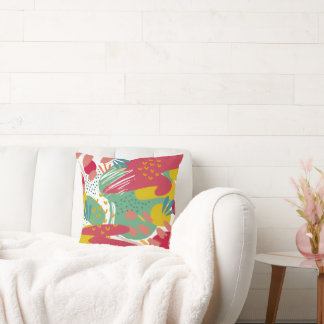 Almofada Um mundo de cores vibrantes
